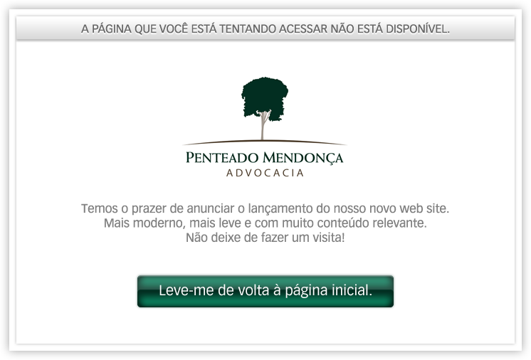 A PÁGINA NÃO FOI ENCONTRADA